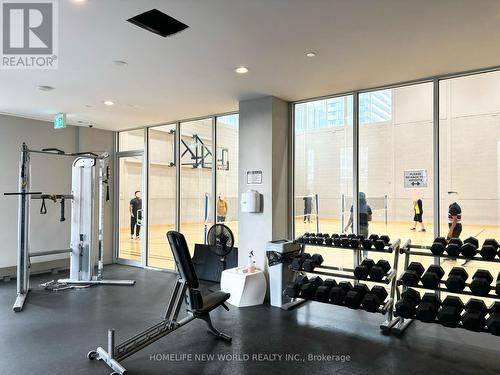 3211 - 85 Queens Wharf Road, Toronto, ON - Indoor Photo Showing Gym Room