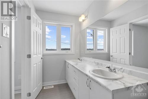 Images provided are to showcase builder finishes - 513 Brigatine Avenue, Ottawa, ON - Indoor Photo Showing Bathroom