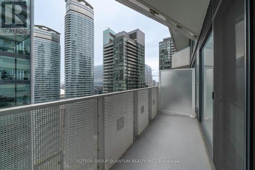 4111 - 100 Harbour Street, Toronto, ON - Outdoor With Balcony