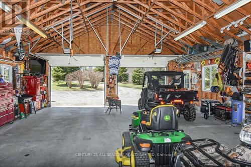 294 Holland Lake Road, Bancroft, ON - Indoor Photo Showing Garage