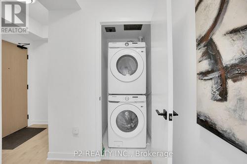 #2008 -36 Zorra St, Toronto, ON - Indoor Photo Showing Laundry Room