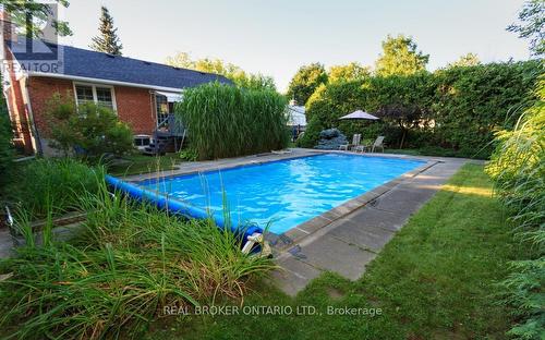 1086 Balment Ave, Mississauga, ON - Outdoor With In Ground Pool With Backyard
