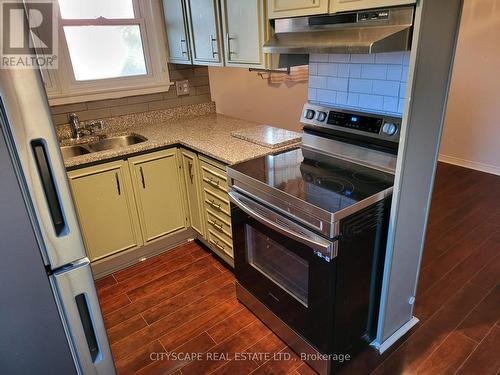 1645 Bowmanville Ave, Clarington, ON - Indoor Photo Showing Kitchen With Stainless Steel Kitchen With Double Sink