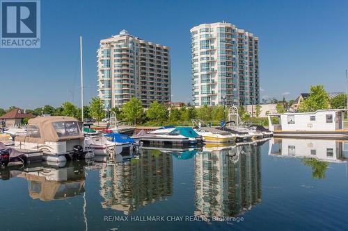 509 - 2 Toronto Street, Barrie, ON - Outdoor With Body Of Water With Facade