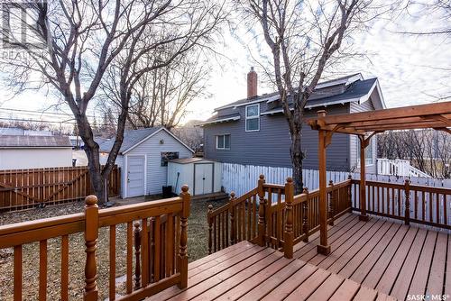 209 8Th Street W, Saskatoon, SK - Outdoor With Deck Patio Veranda With Exterior
