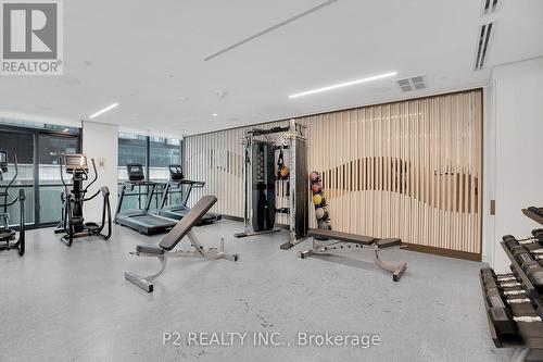 #1001 -480 Front St W, Toronto, ON - Indoor Photo Showing Gym Room