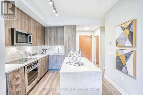 #607 -38 Iannuzzi St, Toronto, ON - Indoor Photo Showing Kitchen With Upgraded Kitchen