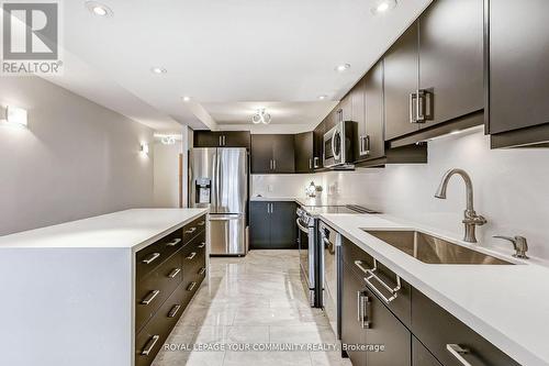 #1003 -195 Wynford Dr, Toronto, ON - Indoor Photo Showing Kitchen With Stainless Steel Kitchen With Upgraded Kitchen