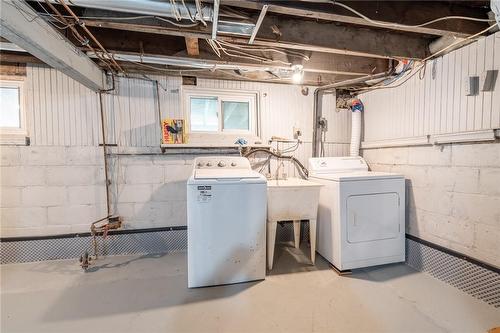 62 Harrison Avenue, Hamilton, ON - Indoor Photo Showing Laundry Room