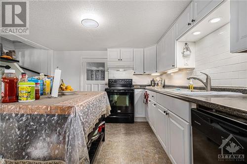 1292 St Jacques Road, Embrun, ON - Indoor Photo Showing Kitchen With Double Sink