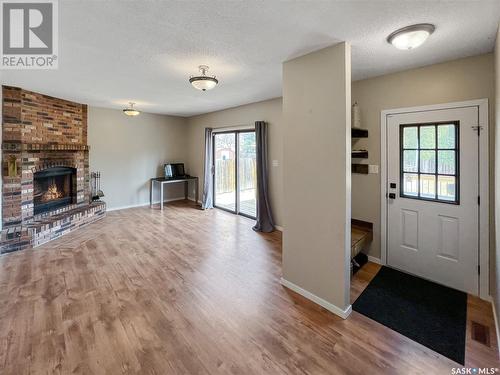 3176 Grey Owl Crescent, Prince Albert, SK - Indoor Photo Showing Living Room With Fireplace