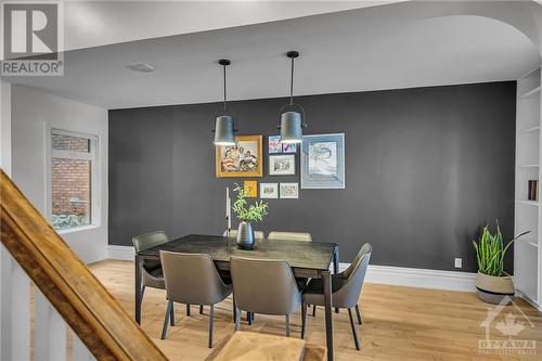 This dining room can fit a table for 20! - 163 Irving Avenue, Ottawa, ON - Indoor Photo Showing Dining Room