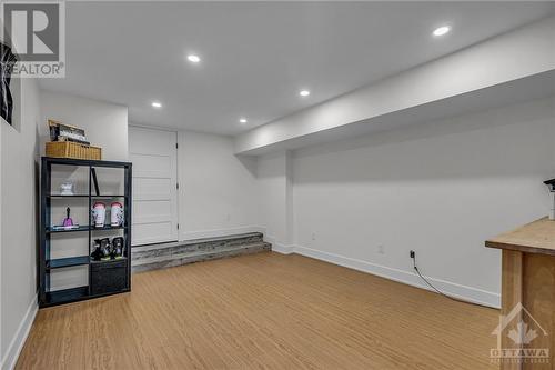 During the renovations they dug down this part of the basement perfect for a home gym or office. - 163 Irving Avenue, Ottawa, ON - Indoor