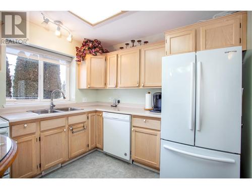 2675 Pine Avenue Unit# 1, Lumby, BC - Indoor Photo Showing Kitchen With Double Sink