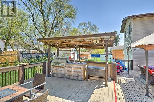 1472 Everts Avenue, Windsor, ON - Outdoor With Deck Patio Veranda With Exterior