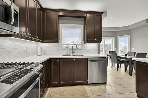 103 Bocelli Crescent, Hamilton, ON - Indoor Photo Showing Kitchen With Double Sink