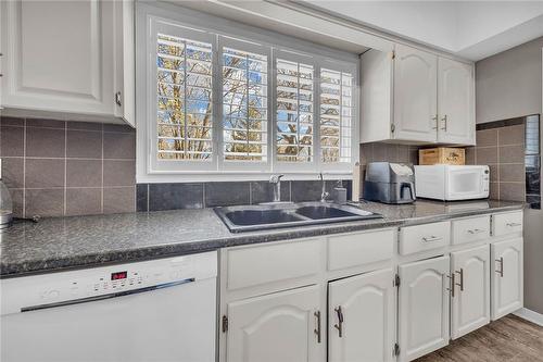 241 Forest Street W, Dunnville, ON - Indoor Photo Showing Kitchen With Double Sink