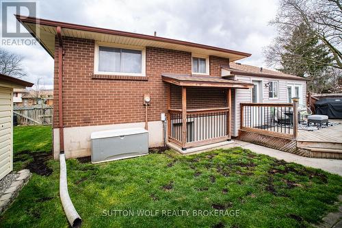 412 Regal Drive, London, ON - Outdoor With Deck Patio Veranda With Exterior