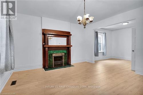 140 Central Avenue, London, ON - Indoor With Fireplace