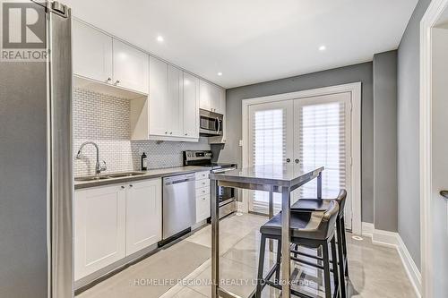#43 -601 Shoreline Dr, Mississauga, ON - Indoor Photo Showing Kitchen With Double Sink