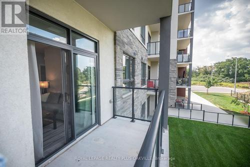 #214 -125 Shoreview Pl, Hamilton, ON - Outdoor With Balcony With Exterior