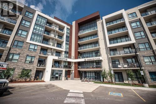 214 - 125 Shoreview Place, Hamilton, ON - Outdoor With Balcony With Facade