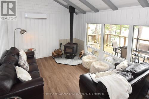 41 Godson Road, North Kawartha, ON - Indoor Photo Showing Other Room With Fireplace