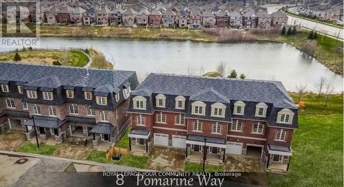 8 Pomarine Way, Brampton, ON - Outdoor With Body Of Water With Facade