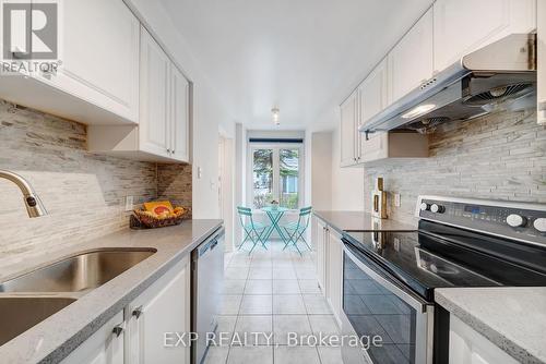 #708 -28 Rosebank Dr, Toronto, ON - Indoor Photo Showing Kitchen With Double Sink