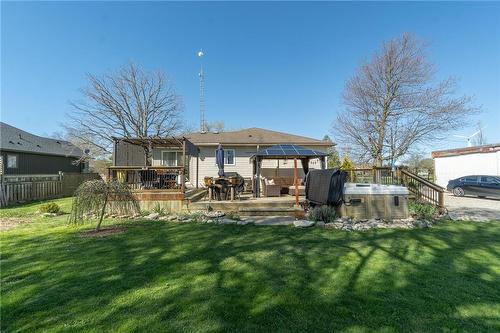 296 South Cayuga Road, Dunnville, ON - Outdoor With Deck Patio Veranda With Backyard