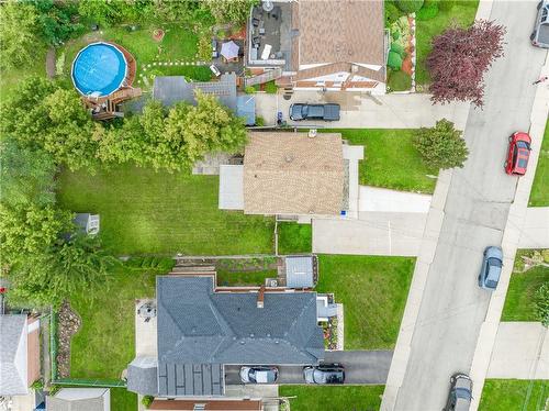 38 Dunkirk Drive, Hamilton, ON - Outdoor With Above Ground Pool With View