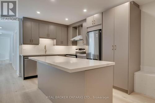 19 Grange Ave, Toronto, ON - Indoor Photo Showing Kitchen With Upgraded Kitchen