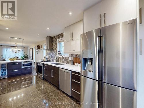 22 Coreydale Crt, Toronto, ON - Indoor Photo Showing Kitchen With Upgraded Kitchen