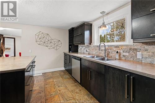 894 Amirault, Dieppe, NB - Indoor Photo Showing Kitchen With Double Sink