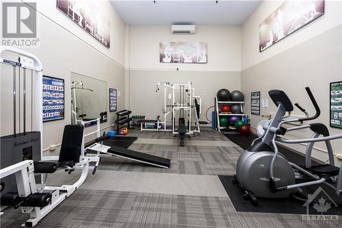 1171 Ambleside Drive Unit#2307, Ottawa, ON - Indoor Photo Showing Gym Room