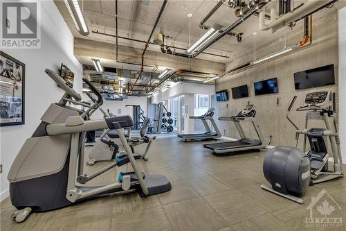 111 Champagne Avenue Unit#202, Ottawa, ON - Indoor Photo Showing Gym Room