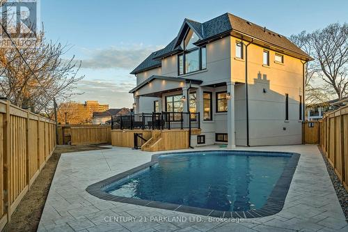 26 Matane Crt, Toronto, ON - Outdoor With In Ground Pool