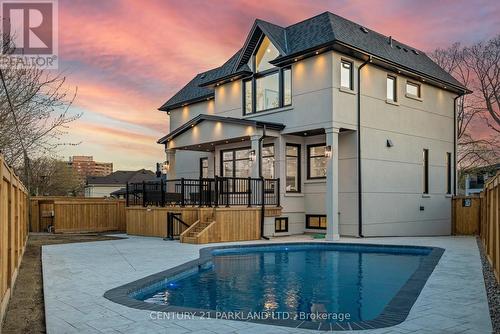 26 Matane Crt, Toronto, ON - Outdoor With In Ground Pool