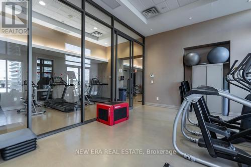 #1408 -385 Prince Of Wales Dr, Mississauga, ON - Indoor Photo Showing Gym Room