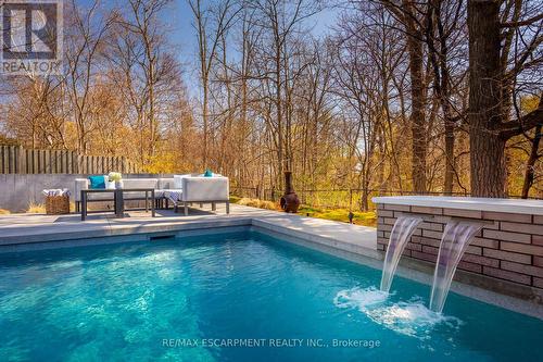 5008 Spruce Ave, Burlington, ON - Outdoor With In Ground Pool