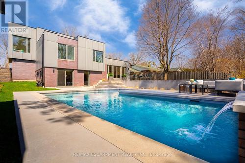 5008 Spruce Ave, Burlington, ON - Outdoor With In Ground Pool