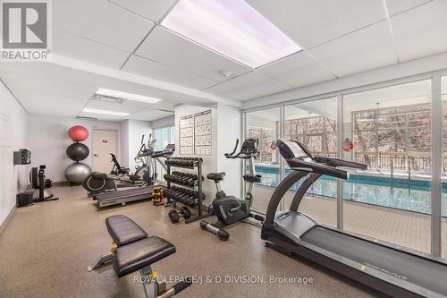 #740 -21 Dale Ave, Toronto, ON - Indoor Photo Showing Gym Room