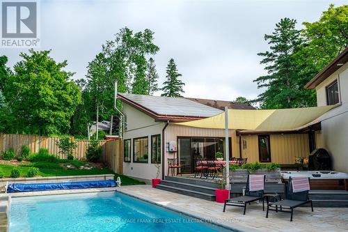 70 Moorecraig Rd, Peterborough, ON - Outdoor With In Ground Pool