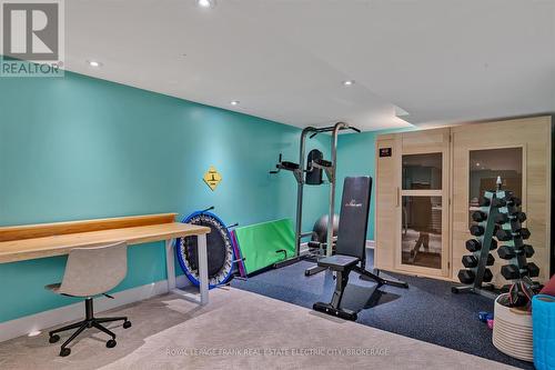 70 Moorecraig Rd, Peterborough, ON - Indoor Photo Showing Gym Room