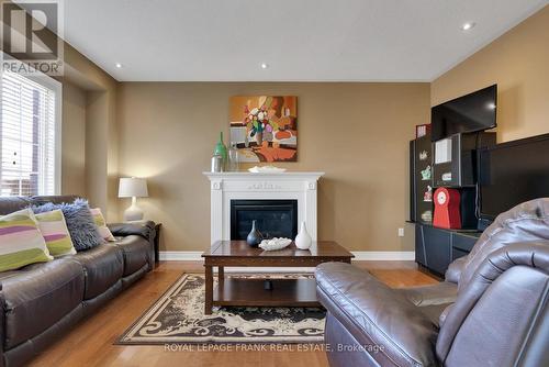 70 Albert St, Clarington, ON - Indoor Photo Showing Living Room With Fireplace