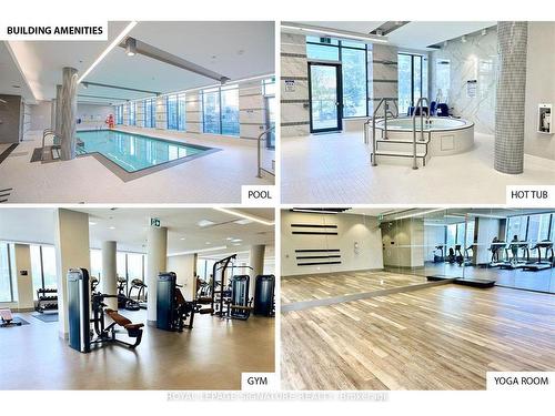 1102-32 Forest Manor Rd, Toronto, ON - Indoor Photo Showing Gym Room