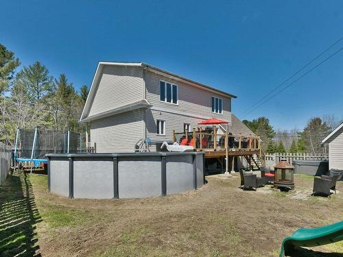 Backyard - 1654 Route 337, Sainte-Julienne, QC - Outdoor With Above Ground Pool With Exterior