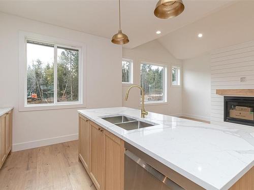 6926 Ridgecrest Rd, Sooke, BC - Indoor Photo Showing Kitchen With Double Sink
