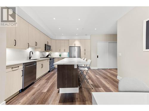 110 Ellis Street Unit# 201, Penticton, BC - Indoor Photo Showing Kitchen With Upgraded Kitchen