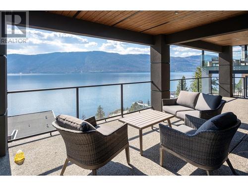 1504 Marble Ledge Drive, Lake Country, BC - Outdoor With Body Of Water With Deck Patio Veranda With Exterior
